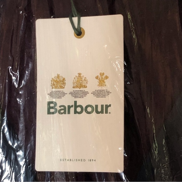 NWT Barbour Betty Quilted Vest Gilet Liner Fleece Navy Sizes 8 - Picture 9 of 13